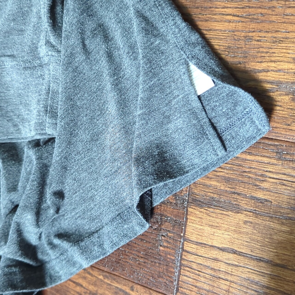 LLUNYA I Gray Grey Relaxed Good in Bed Crew Neck Long Sleeve Lounge Shirt, M - Picture 11 of 16
